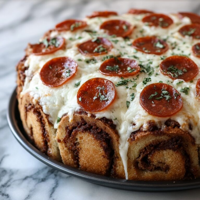 Pepperoni Pizza Monkey Bread Recipe