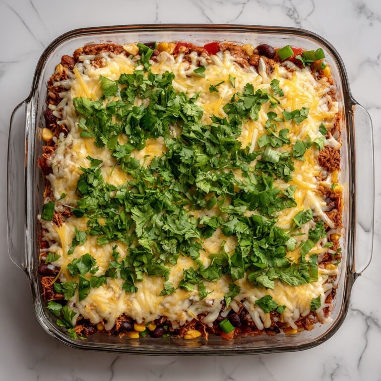 Easy Chicken Burrito Casserole Recipe