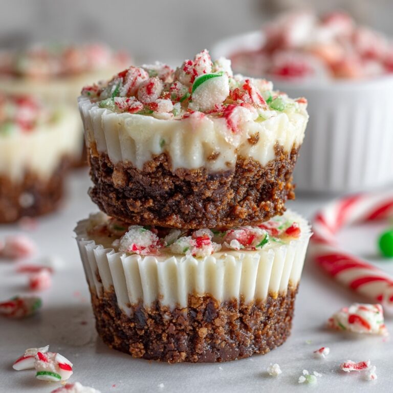 No-Bake Peppermint Cheesecake Bites Recipe
