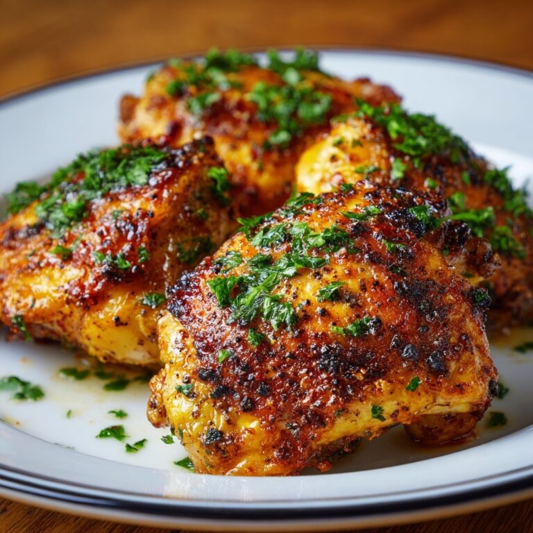 Chicken Leg Confit with Harissa and Garlic Recipe