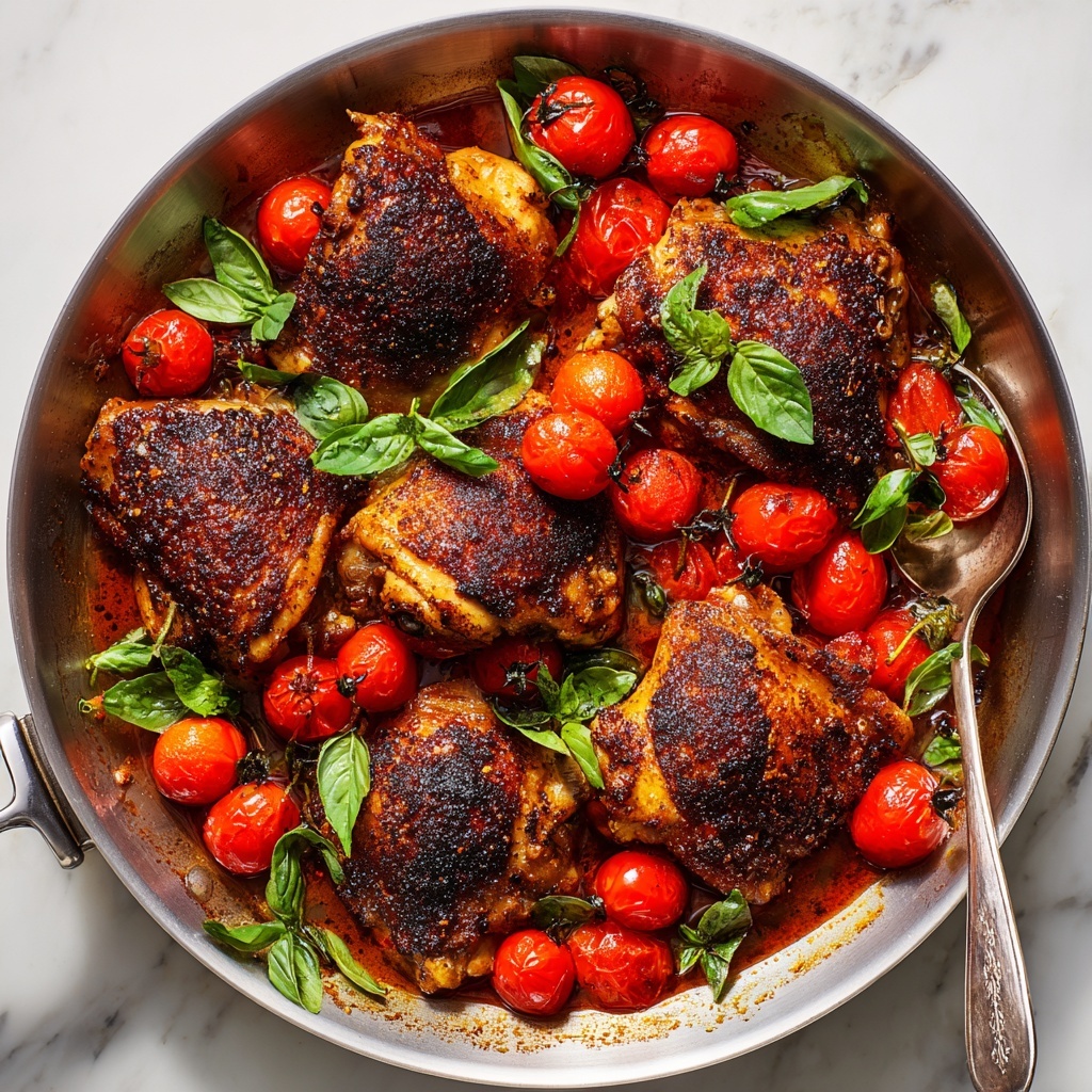 Balsamic Chicken and Tomatoes Recipe - Recipe Image
