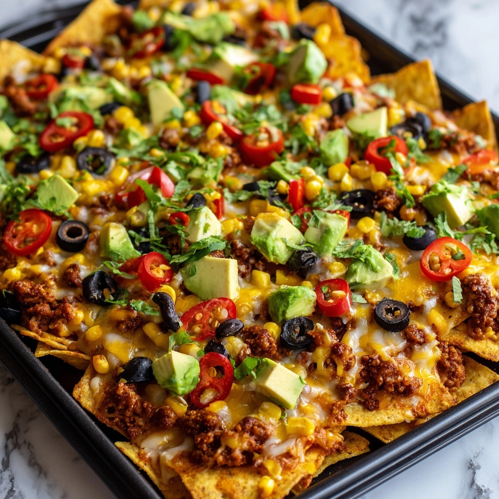 Easy Nachos Recipe - Recipe Image