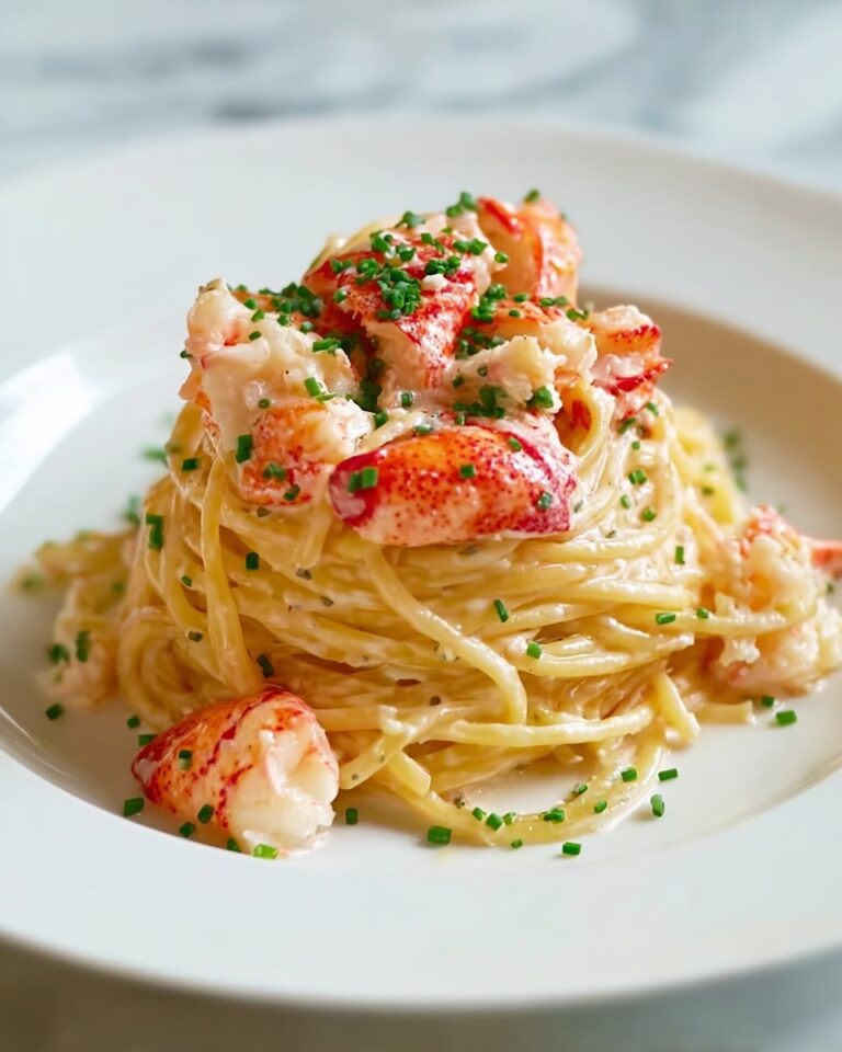 Lobster Pasta with Cream Sauce Recipe