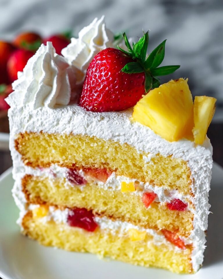 Best Tropical Layered Poke Cake Recipe