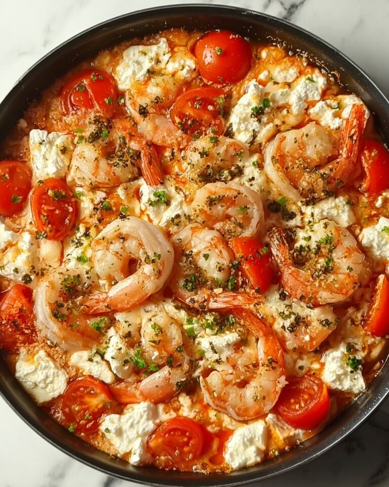 Greek Shrimp with Feta and Tomatoes Recipe