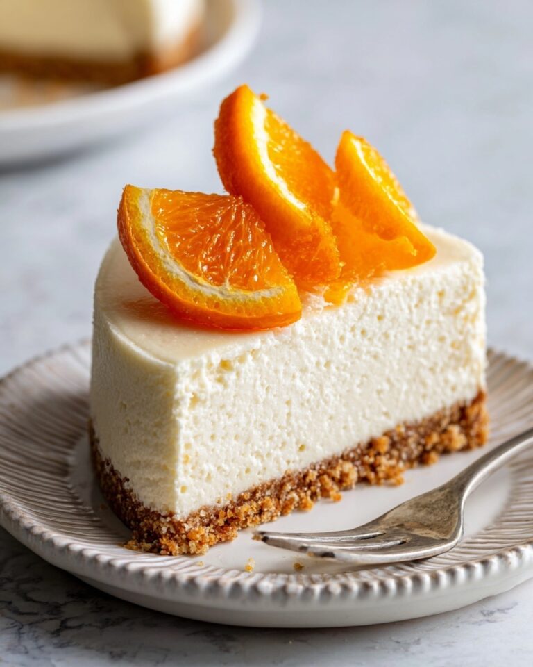 No-Bake Orange Creamsicle Cheesecake Recipe
