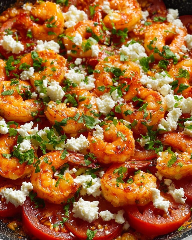 Greek Shrimp with Feta and Tomatoes Recipe