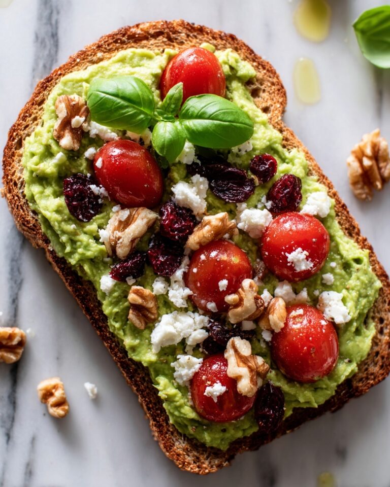 Avocado Feta Toast Delight Recipe
