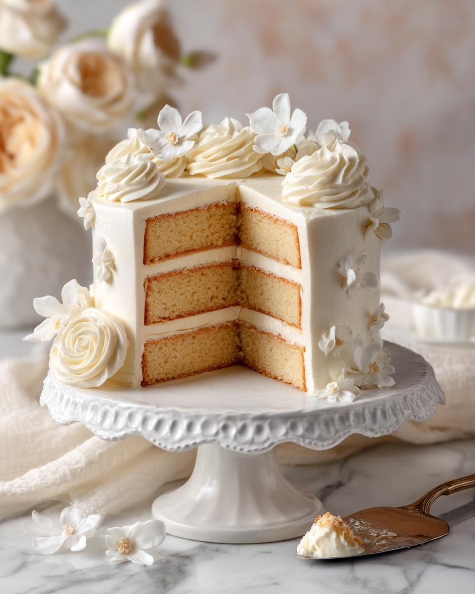 Easy Vanilla Pound Cake Recipe - Recipe Image