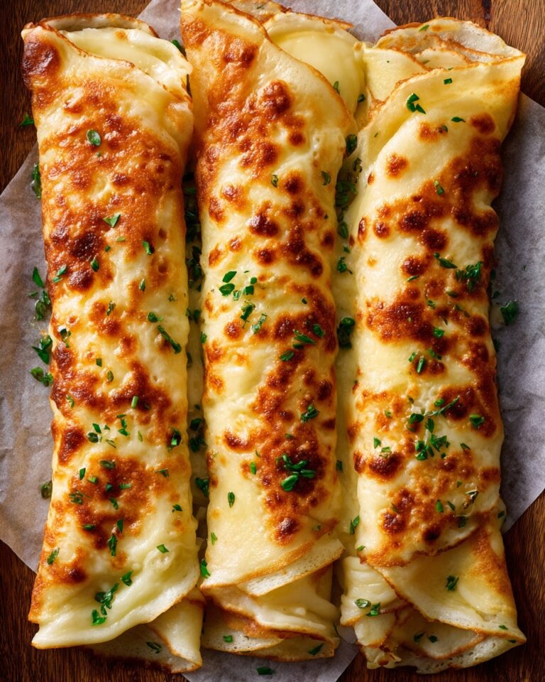 Cheesy Garlic Butter Rollups Recipe