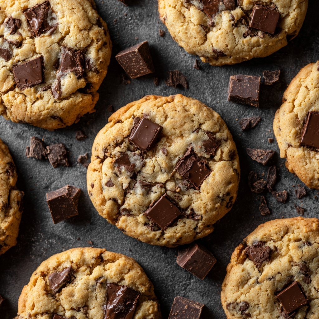 Espresso Chocolate Chip Cookies Recipe - Recipe Image