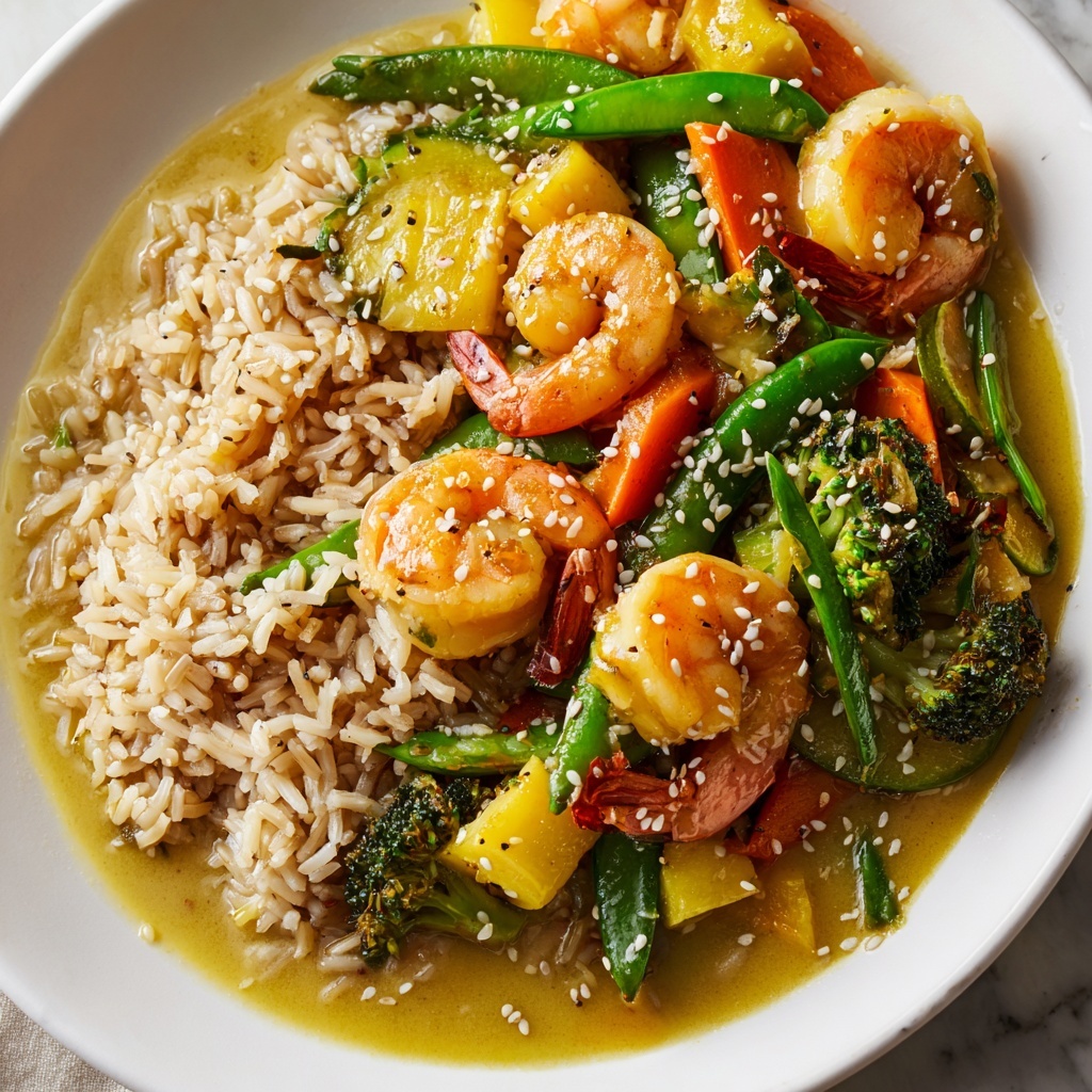 Healthy Stir-Fry Shrimp Recipe - Recipe Image