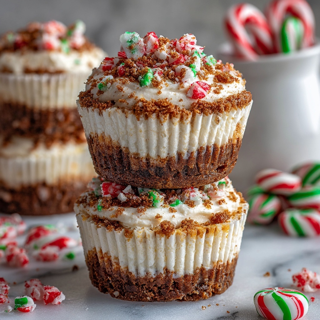 No-Bake Peppermint Cheesecake Bites Recipe - Recipe Image