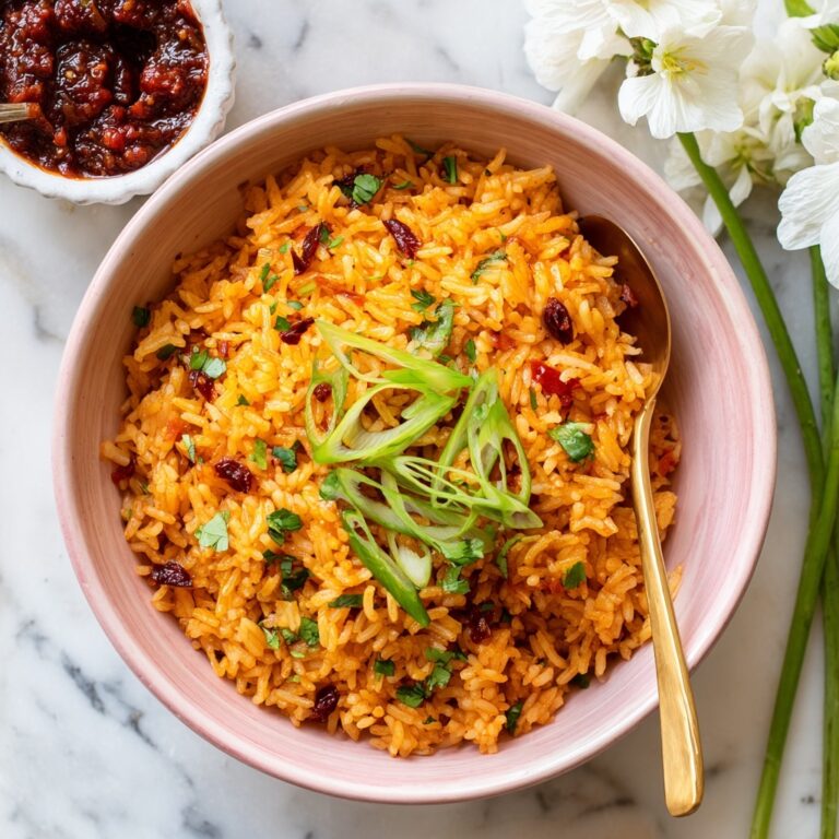 Cheesy Gochujang Risotto Recipe