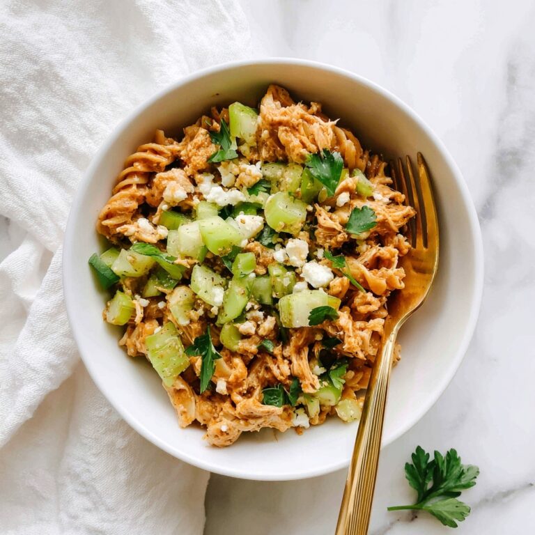 Buffalo Chicken Pasta Salad Recipe