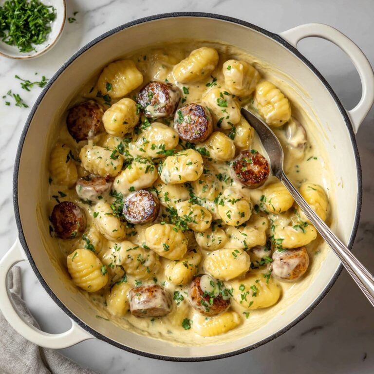 Creamy One-Pot Sausage Gnocchi Recipe