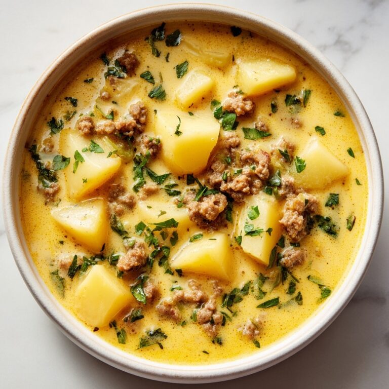 Creamy Potato & Sausage Soup Recipe