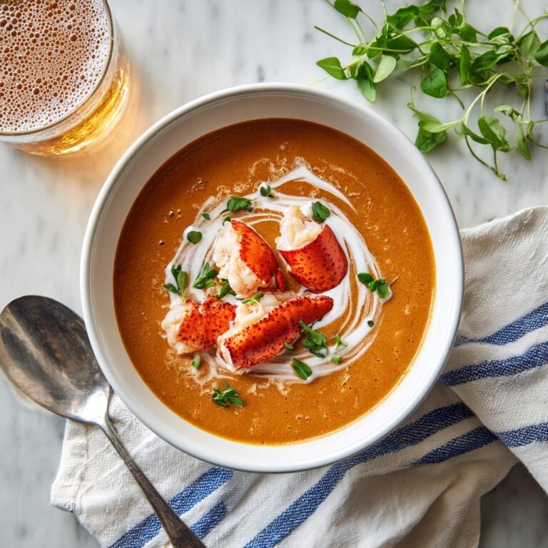 Velvety Lobster Bisque Recipe