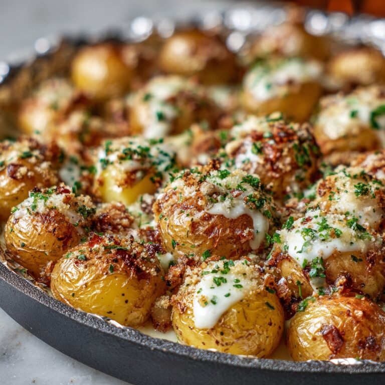 Cheesy Foil Pack Potatoes Recipe