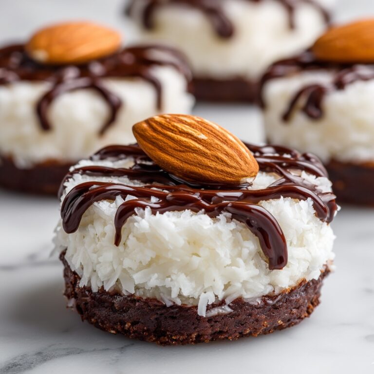 Coconut Macaroons with Optional Chocolate Dip Recipe
