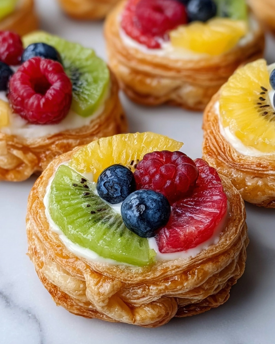 Cheesecake Fruit Salad Roll-Ups Recipe - Recipe Image