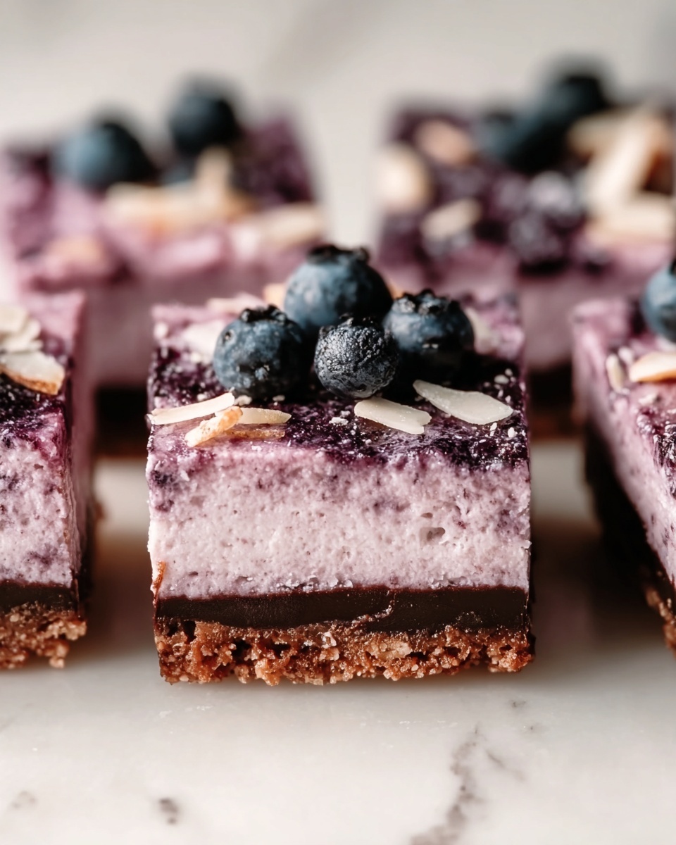 5 Ingredient Blackberry Coconut Bars Recipe - Recipe Image