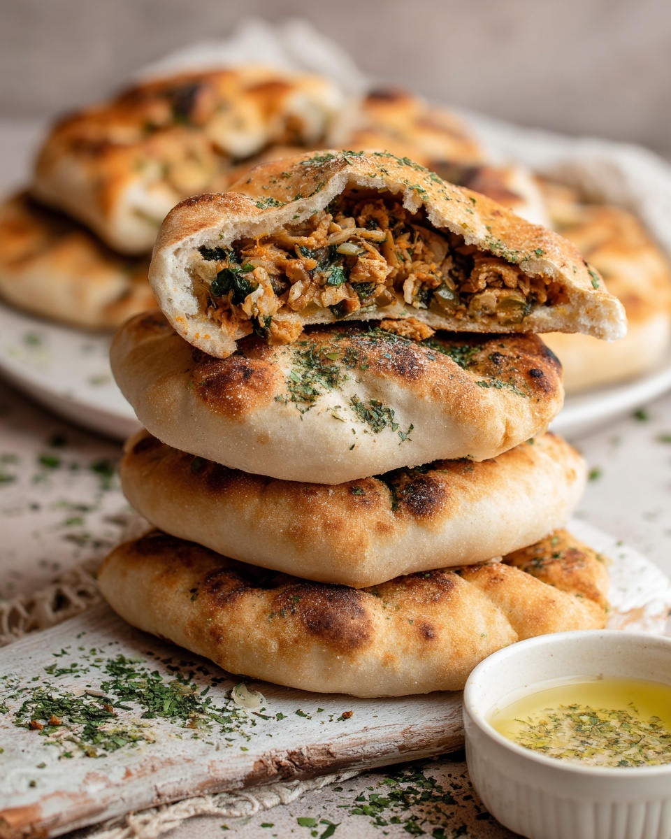 Vegan Stuffed Potato Cakes Recipe - Recipe Image