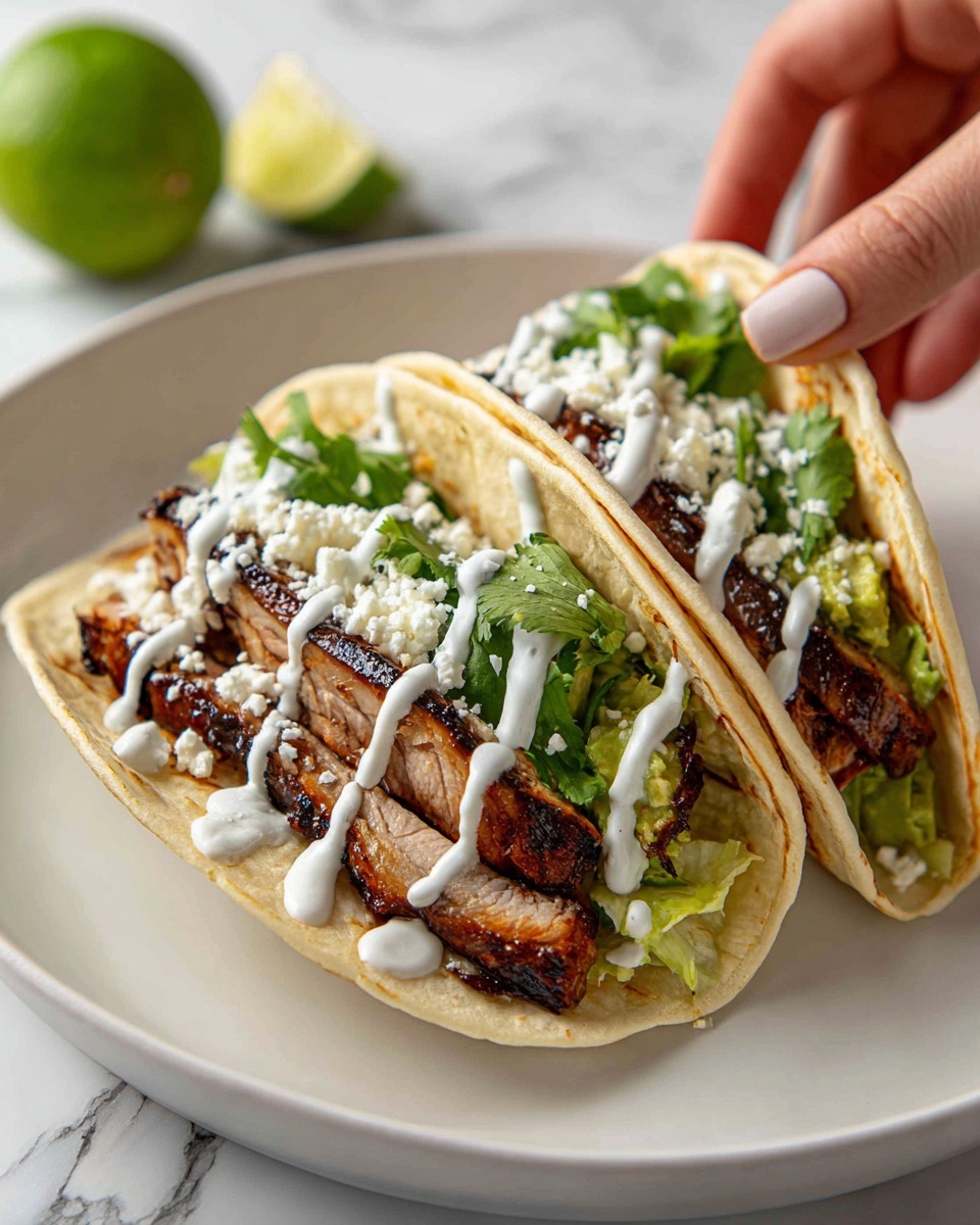 Taqueria-Style Chicken Tacos Recipe - Recipe Image