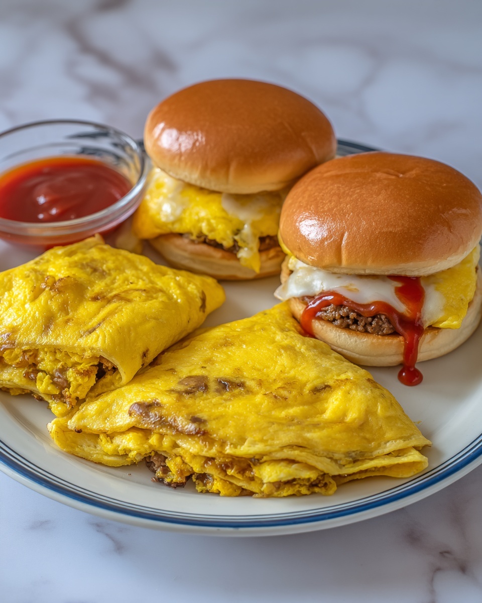 Singapore-Malaysian French Toast (Roti John) Recipe - Recipe Image