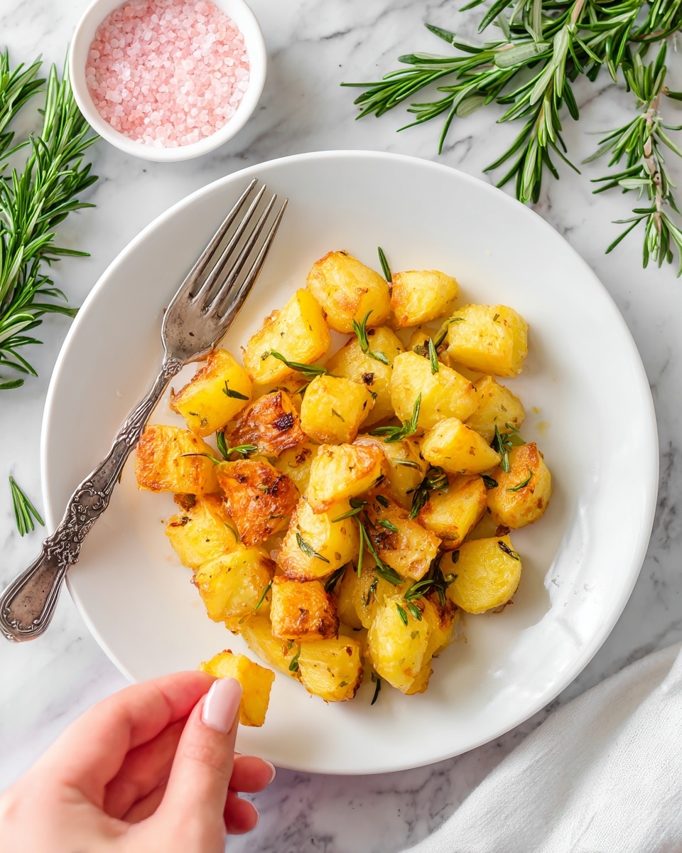 Pan-Fried Potatoes and Onions Hash Recipe - Recipe Image