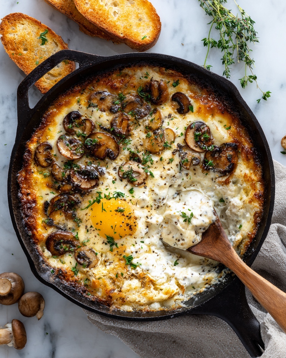 Stuffed Mushroom Dip Recipe - Recipe Image