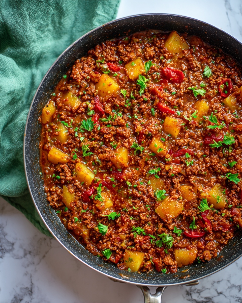Picadillo con Papa Recipe - Recipe Image