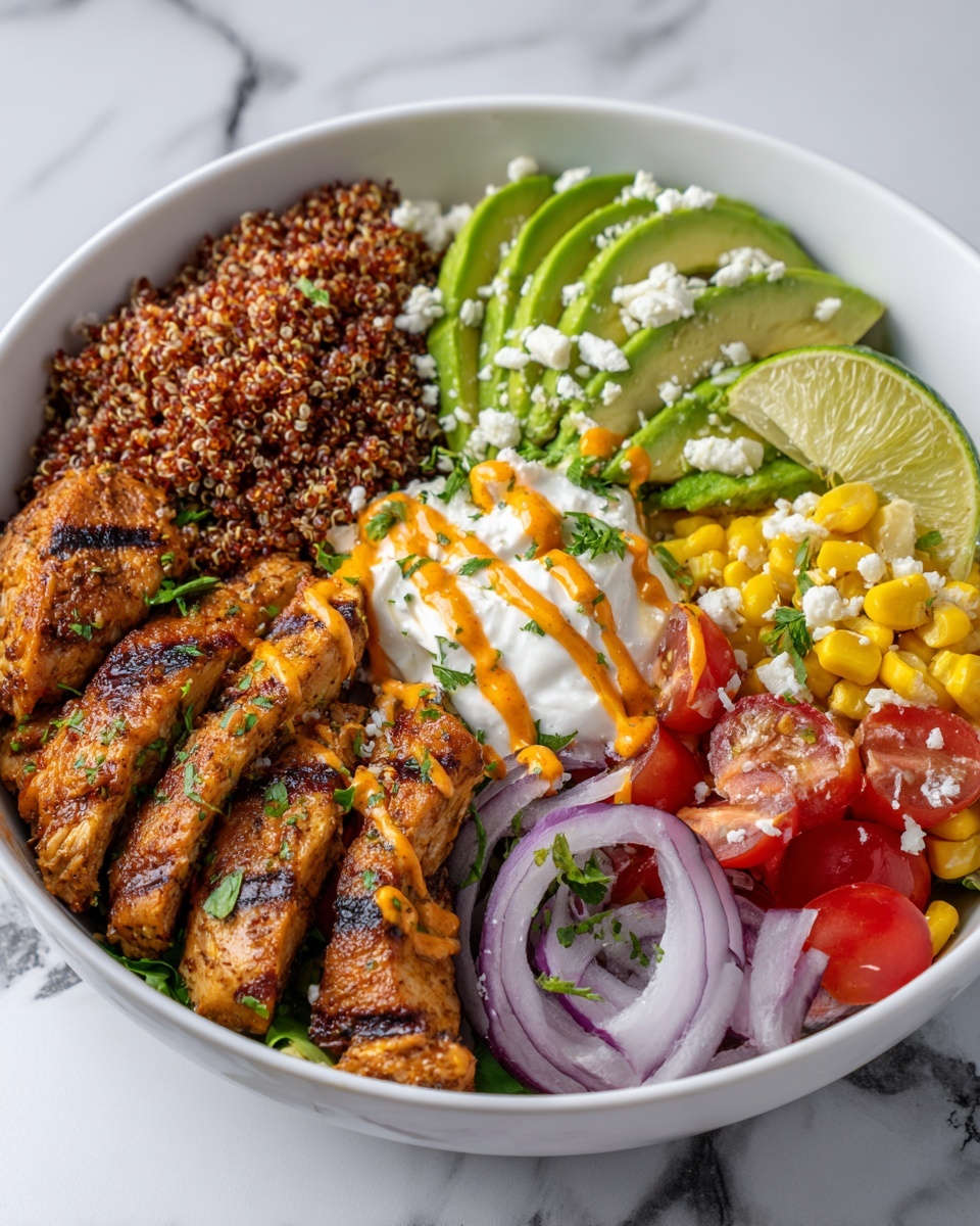 Chicken Quinoa Bowl Recipe - Recipe Image