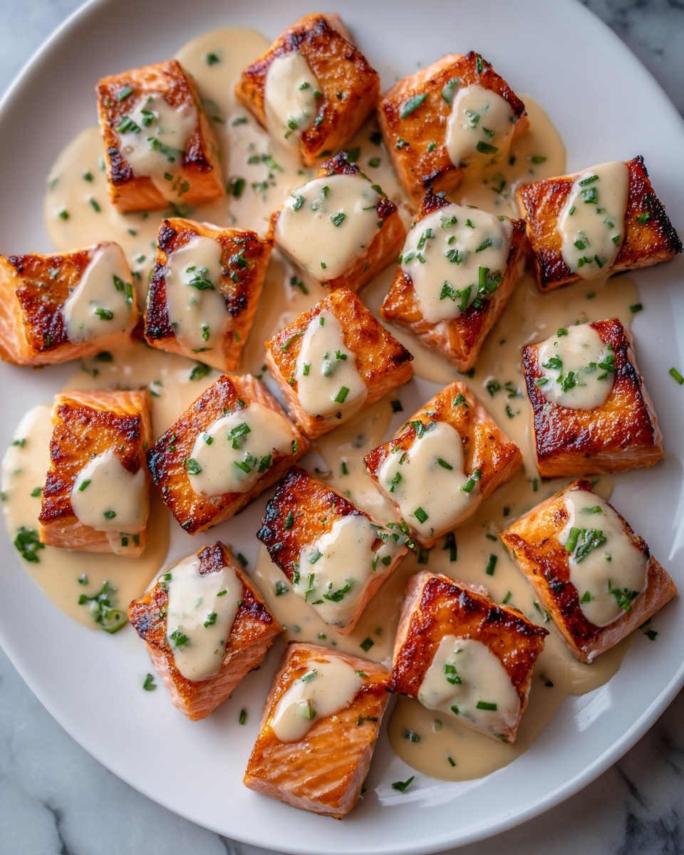 Crispy Bang Bang Salmon Bites Recipe - Recipe Image
