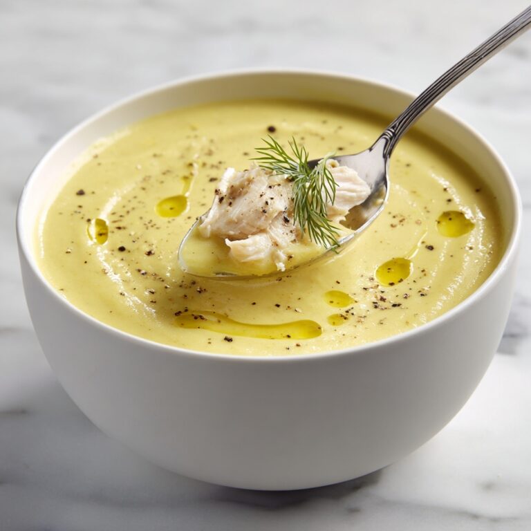 Easy Avgolemono Soup Recipe