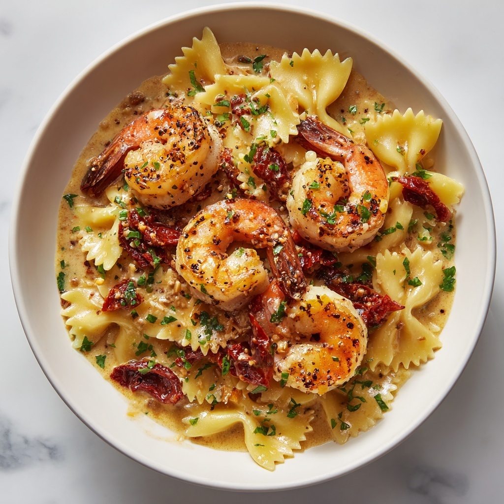 Garlic Shrimp Pasta Recipe - Recipe Image