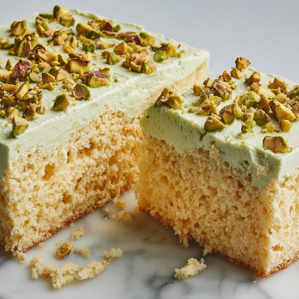 Pineapple Pistachio Cake Recipe - Recipe Image