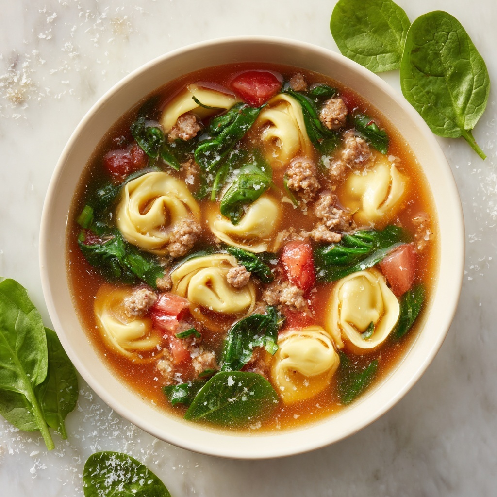Sausage Tortellini Soup Recipe - Recipe Image