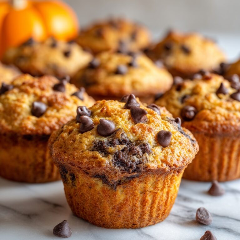 Pumpkin Chocolate Chip Muffins Recipe