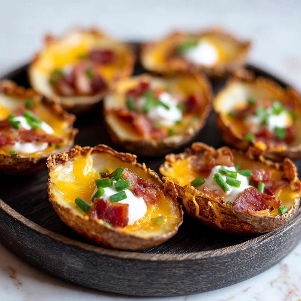Loaded Potato Skins Recipe - Recipe Image