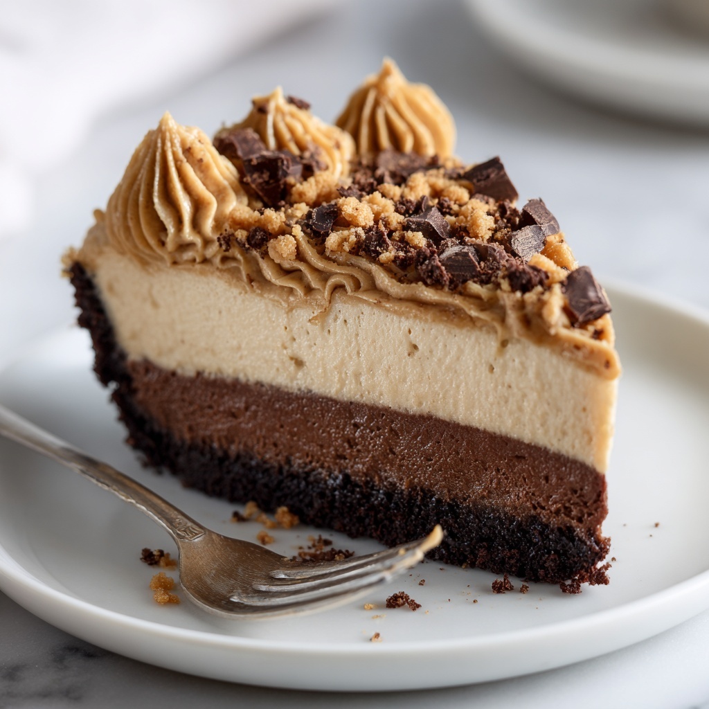 Chocolate Peanut Butter Pie: The Ultimate Decadent Dessert Recipe - Recipe Image