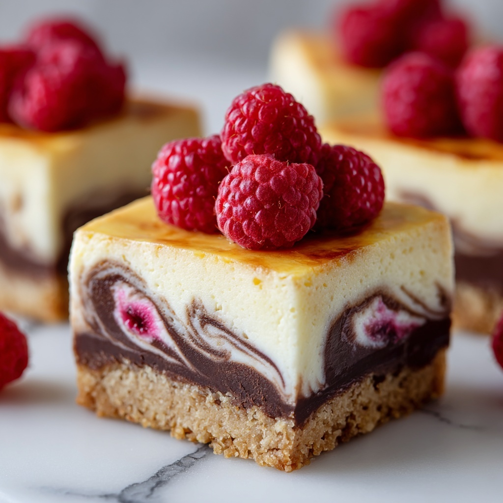Raspberry Cheesecake Bars Recipe - Recipe Image