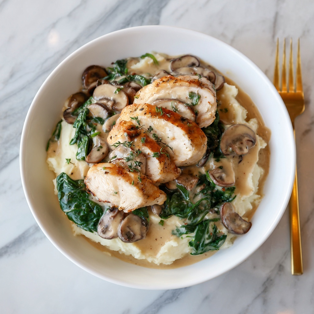 Creamy Chicken Florentine Skillet Recipe - Recipe Image