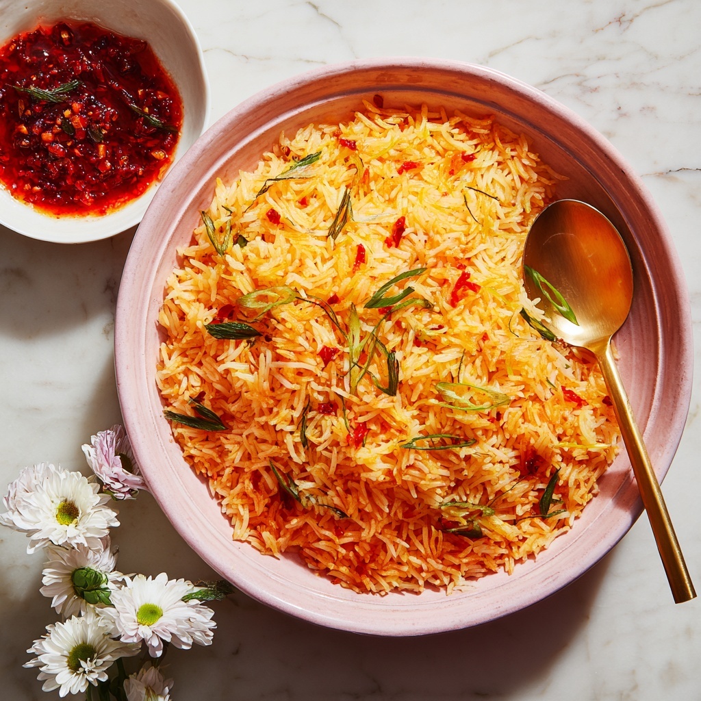 Cheesy Gochujang Risotto Recipe - Recipe Image