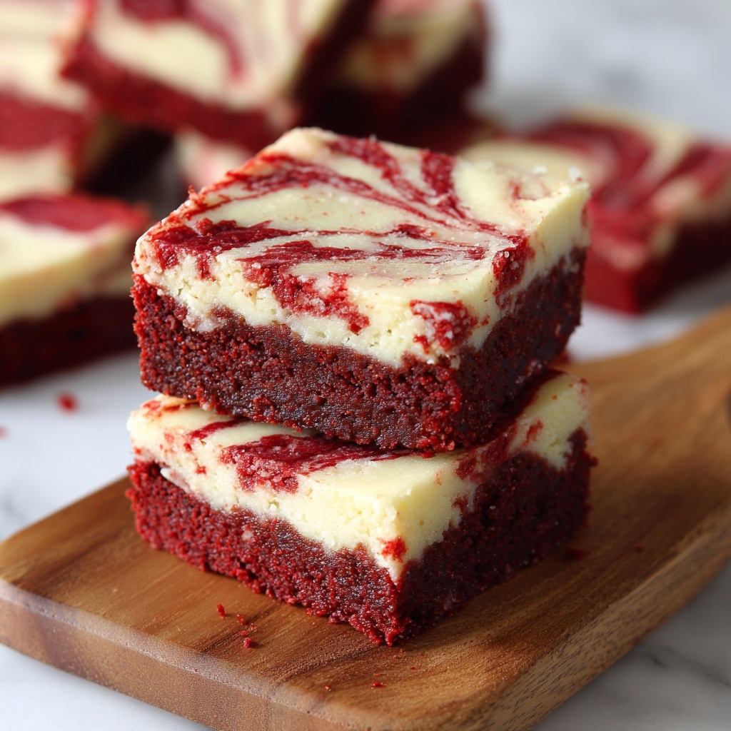 Red Velvet Brownies Recipe - Recipe Image