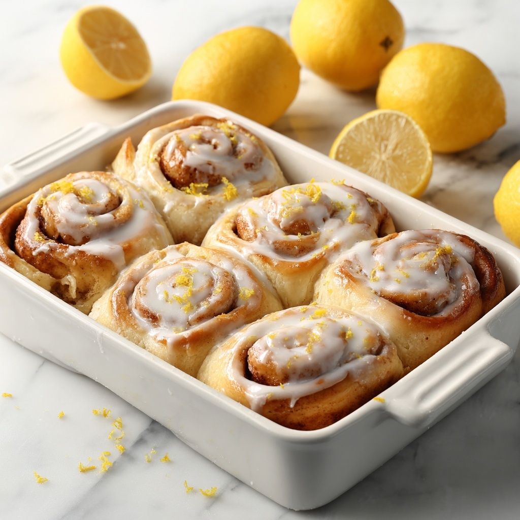 Lemon Rolls Recipe - Recipe Image