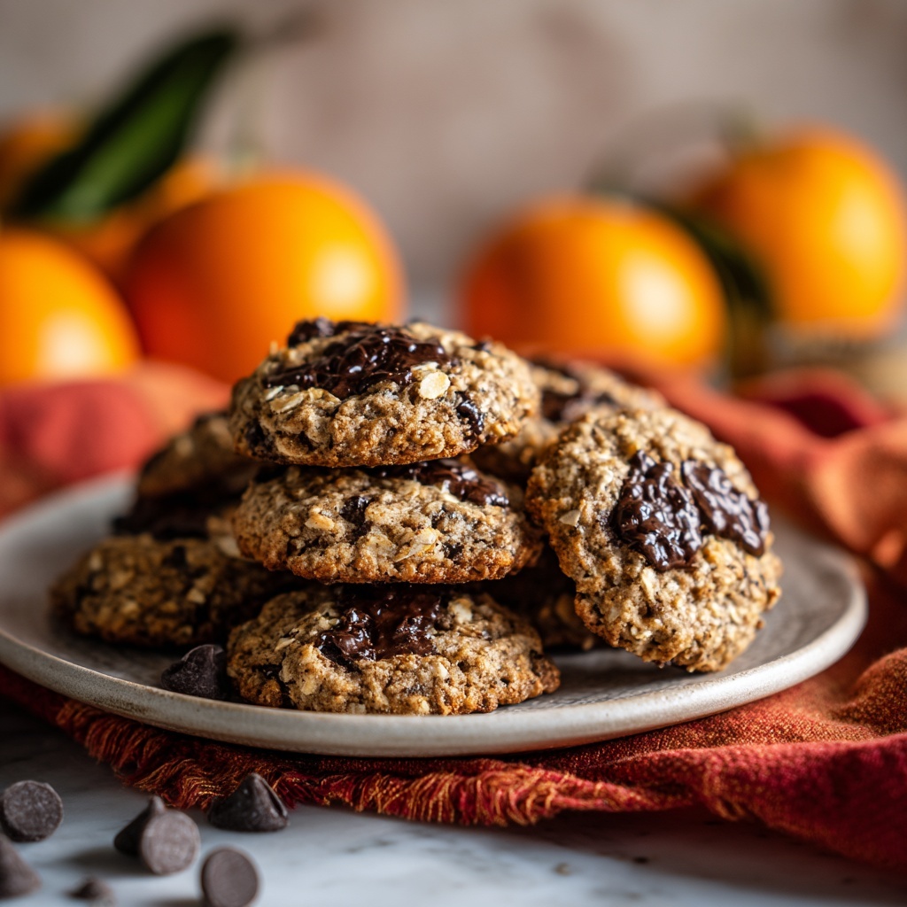 Pumpkin Oatmeal Chocolate Chip Cookies Recipe - Recipe Image
