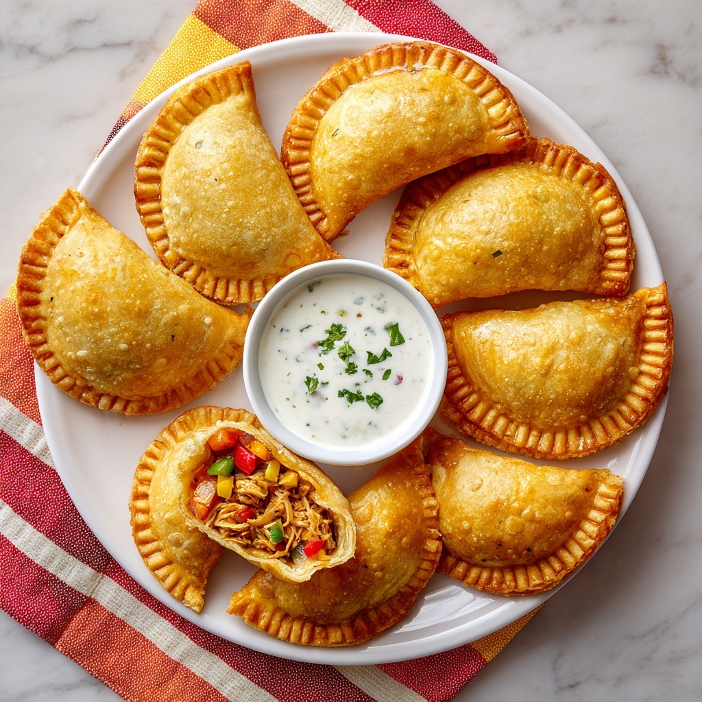 Chicken Empanadas (Golden, Flaky Pastries) Recipe - Recipe Image