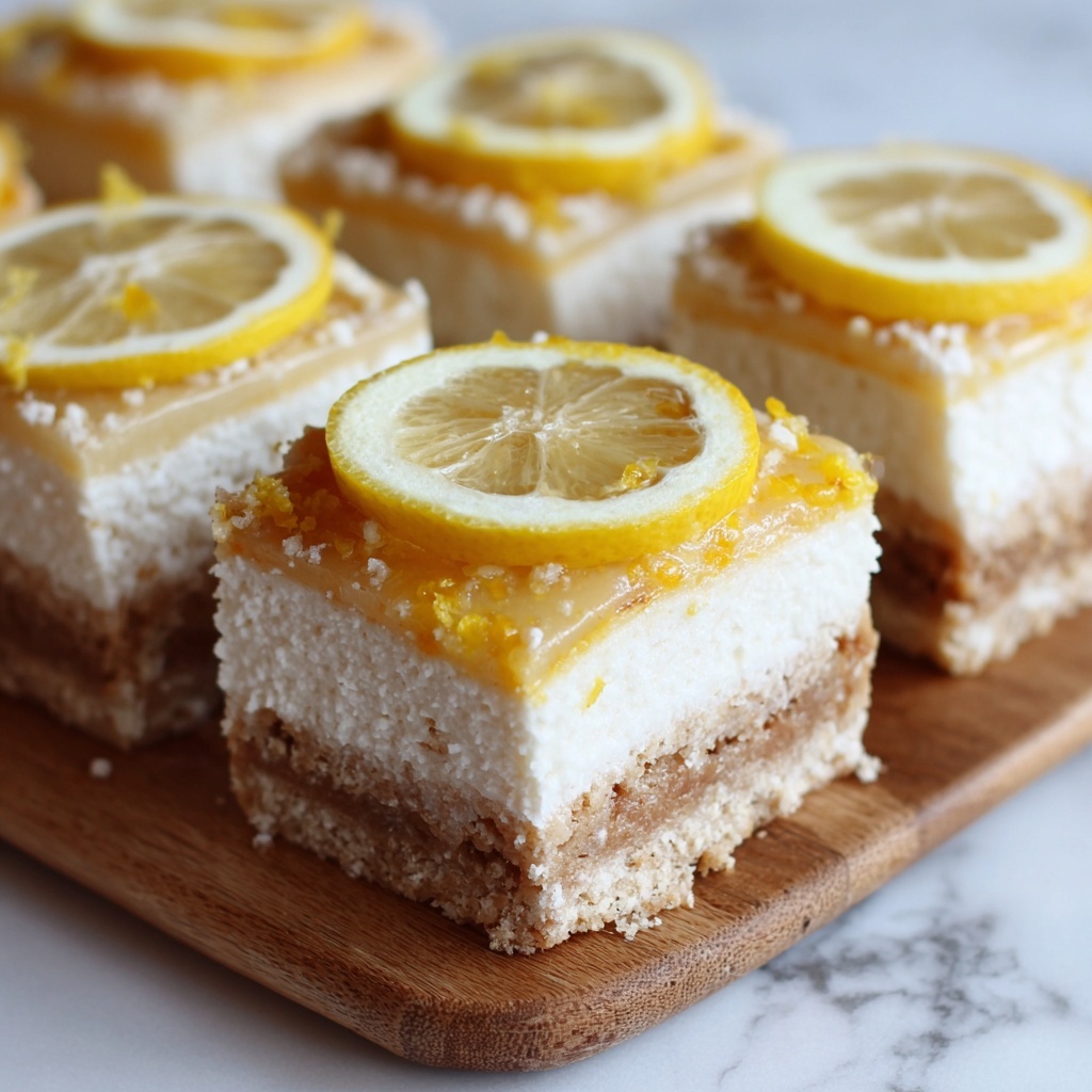 Lemon Cheesecake Bars Recipe - Recipe Image