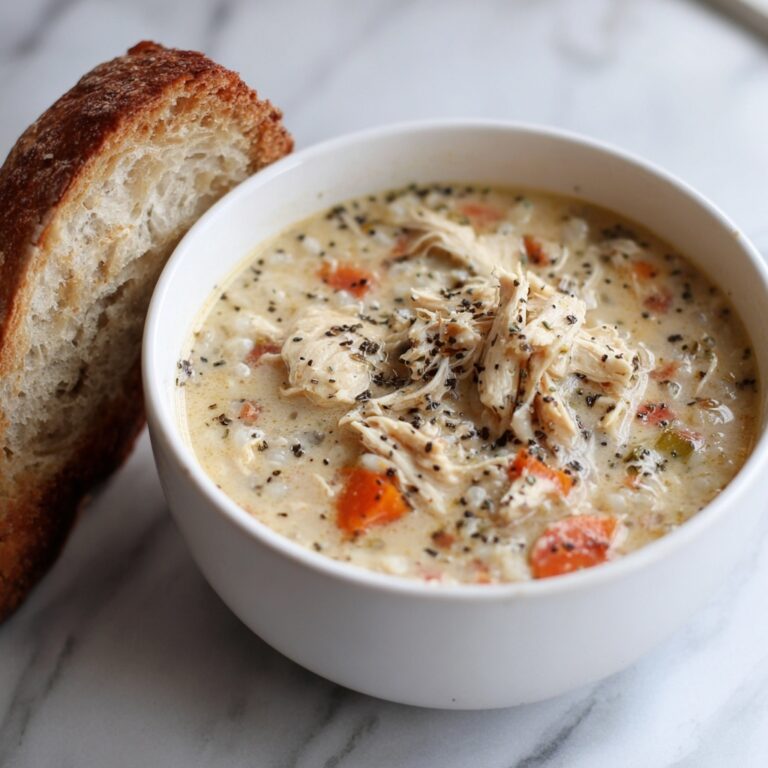 Crockpot Chicken and Barley Soup Recipe